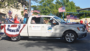 Friends of Bates Beach in Parade