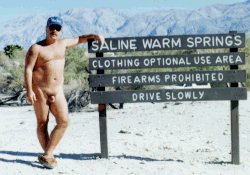Saline Springs Sign